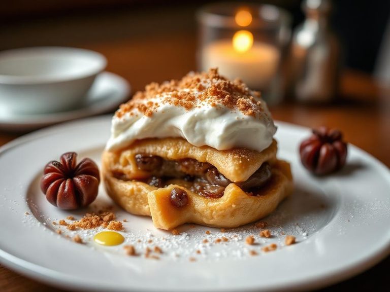 Mont Blanc (chestnut dessert)