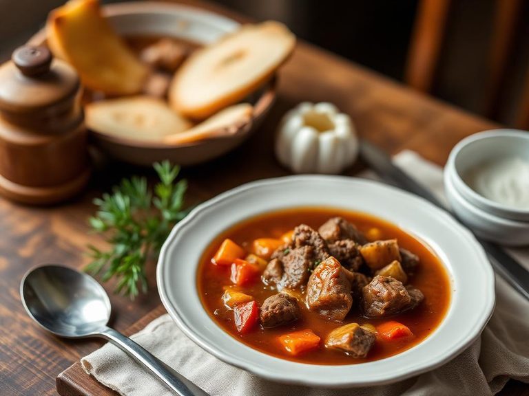 Moose Meat Soup