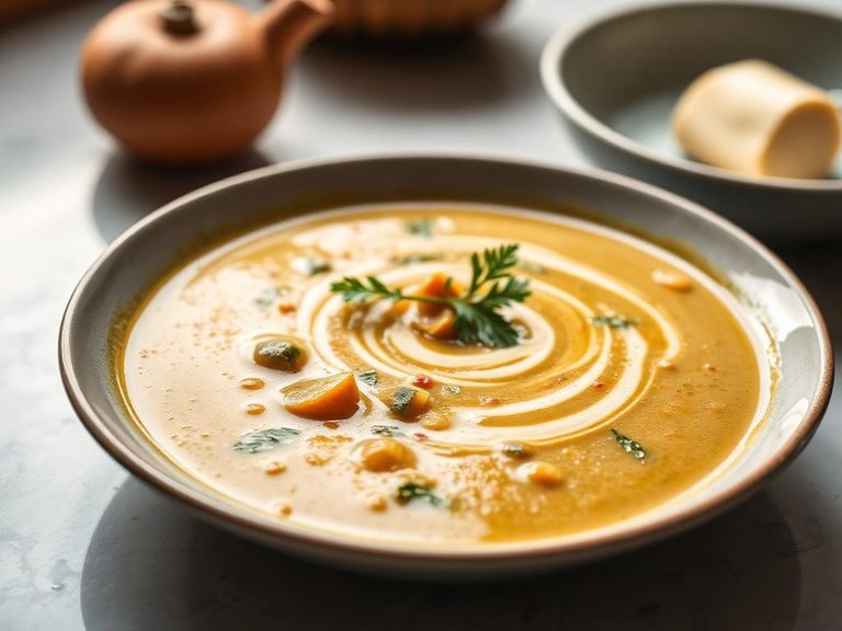 Moringa soup (various Asian cuisines)
