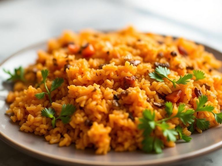 Moroccan Carrot Rice