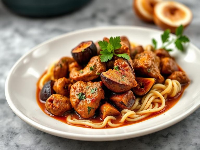 Moroccan Chicken Tagine with Figs
