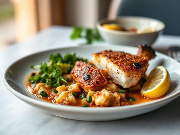 Moroccan Chraime (Spicy Cod)