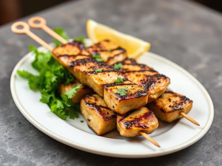 Moroccan Fish Skewers