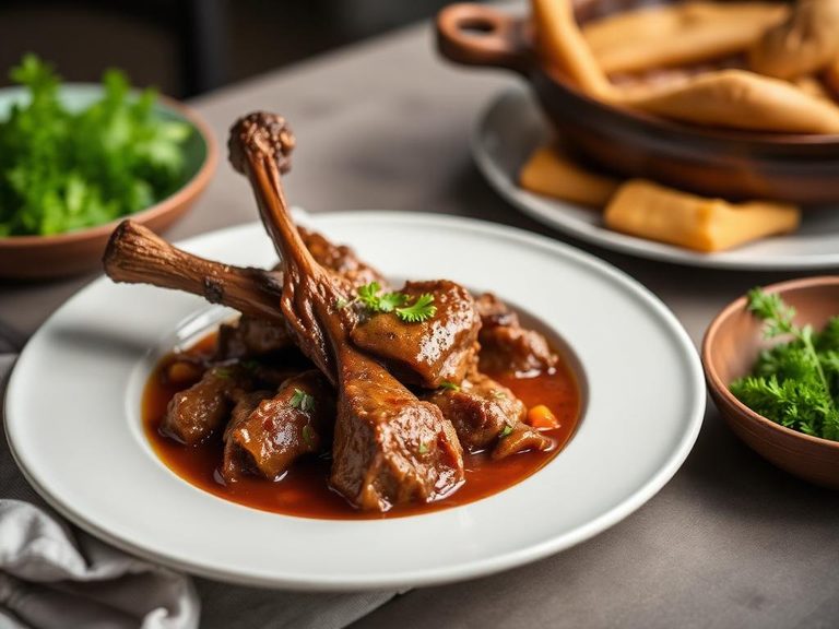 Moroccan Lamb Shank Tagine
