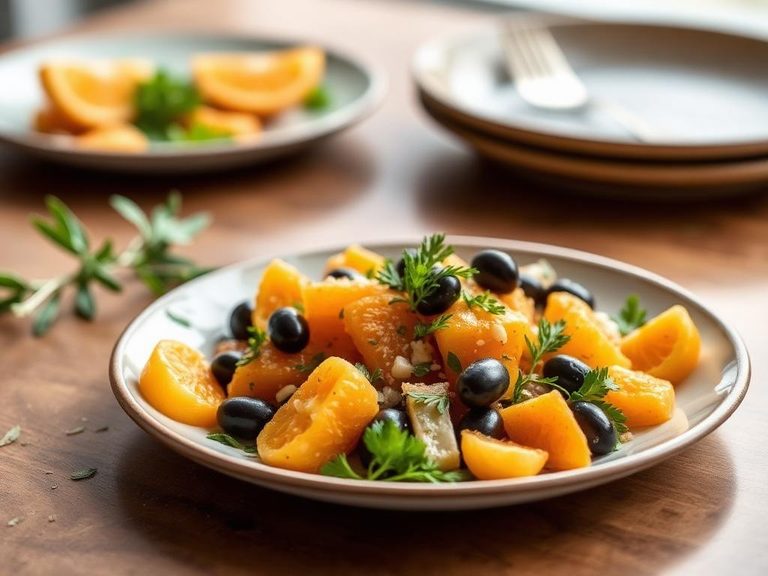 Moroccan Orange and Olive Salad