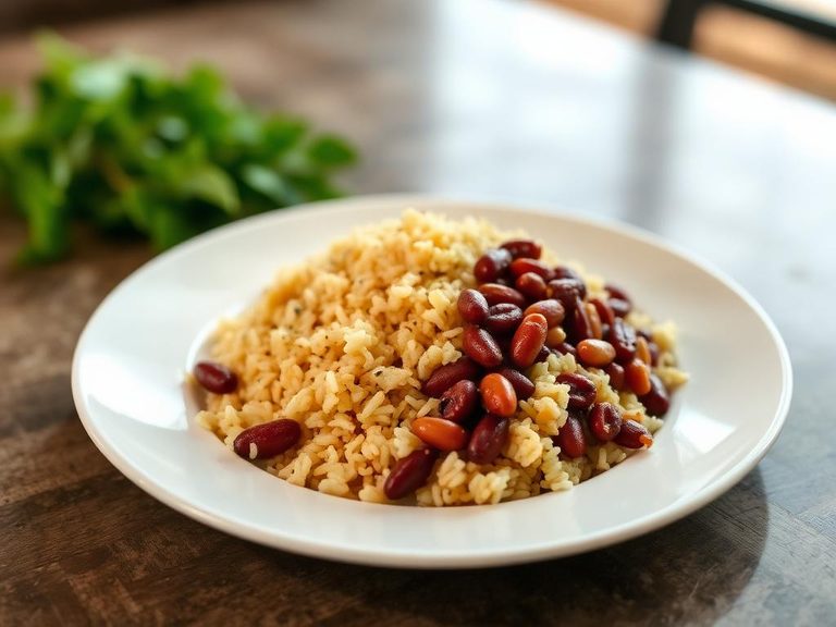 Moros y Cristianos (Cuban Rice and Beans)