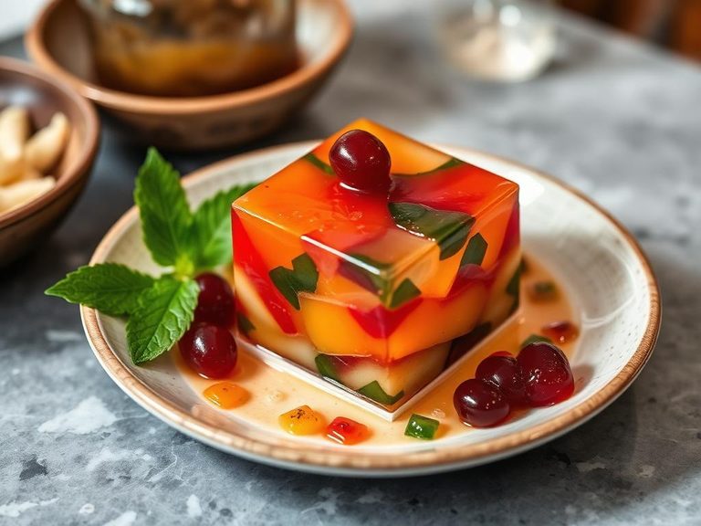 Mosaic Jelly (stained glass dessert)