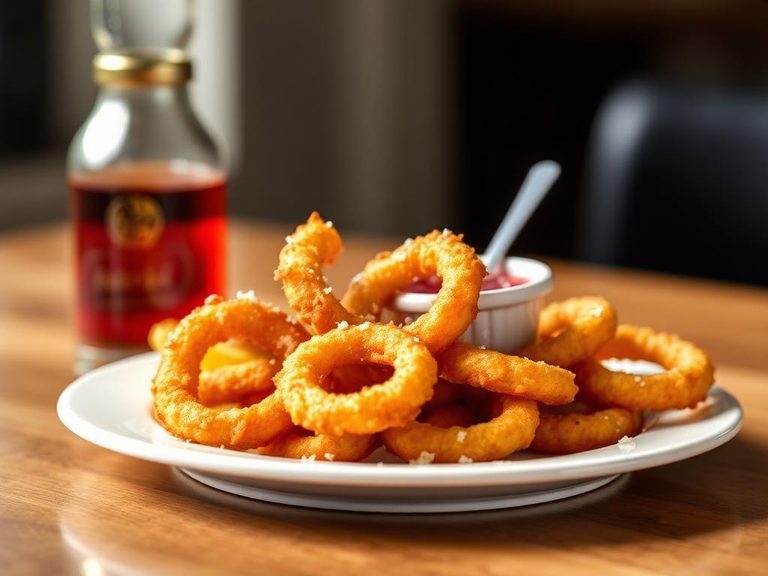 Mozzarella Stick Onion Rings