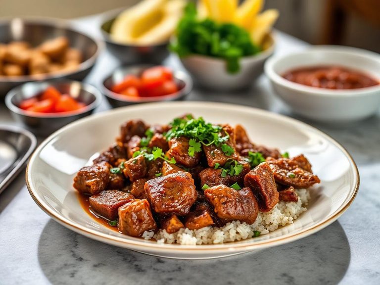 Mujaddara with Offal