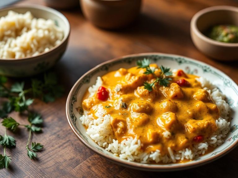 Mulligatawny with Rice