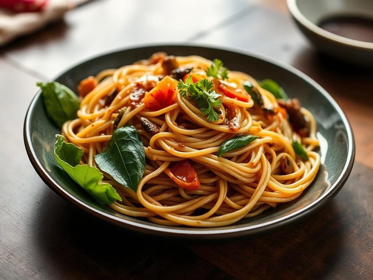 Mung Bean Noodle Stir-fry