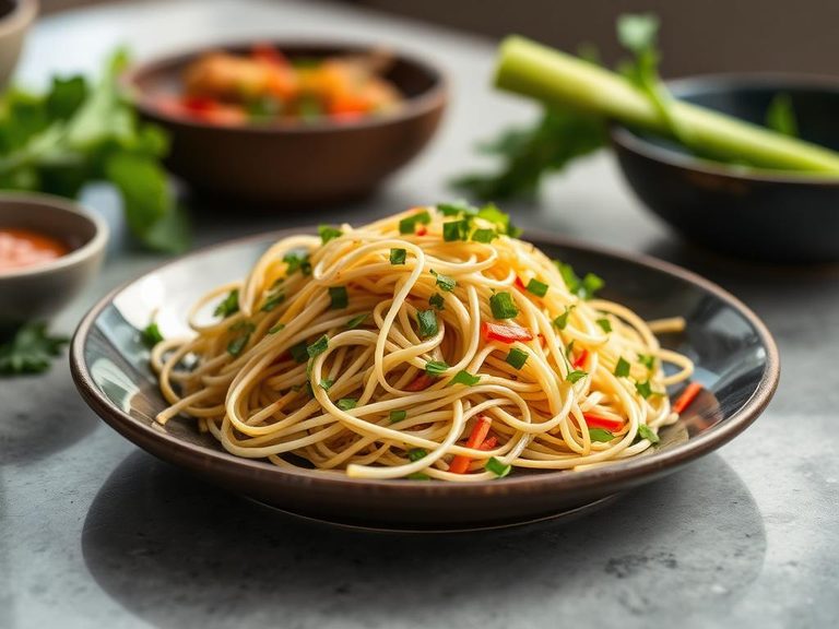Mung bean sprout salad (various Asian cuisines)