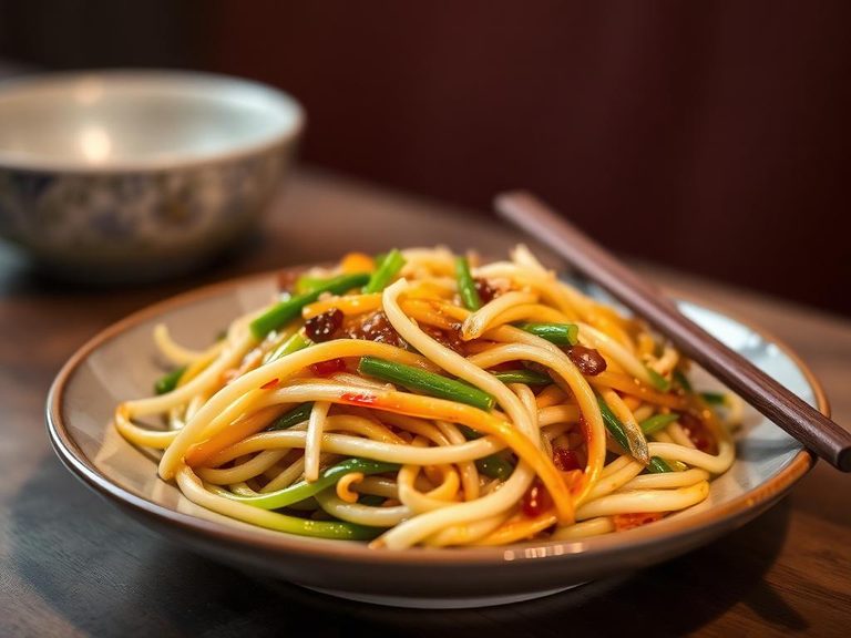 Mung Bean Sprout Stir-fry with Garlic and Soy