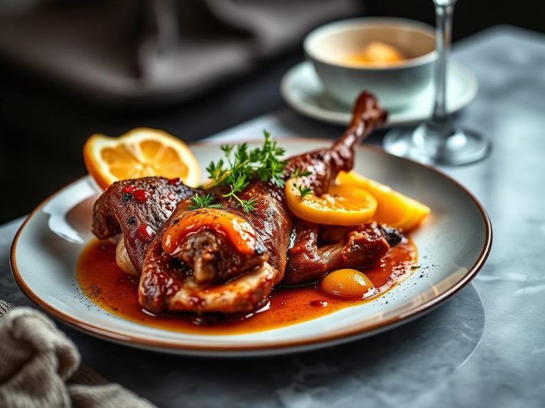 Muscovy Duck à l'Orange