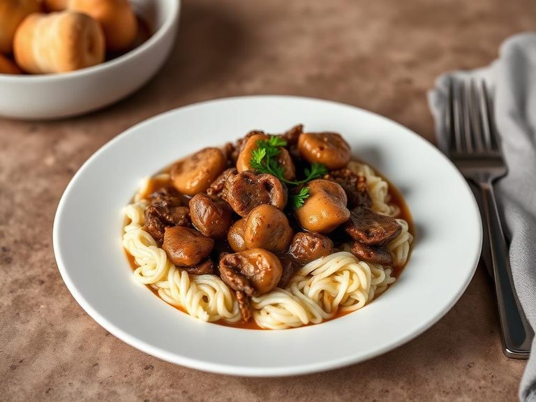 Mushroom Beef Stew