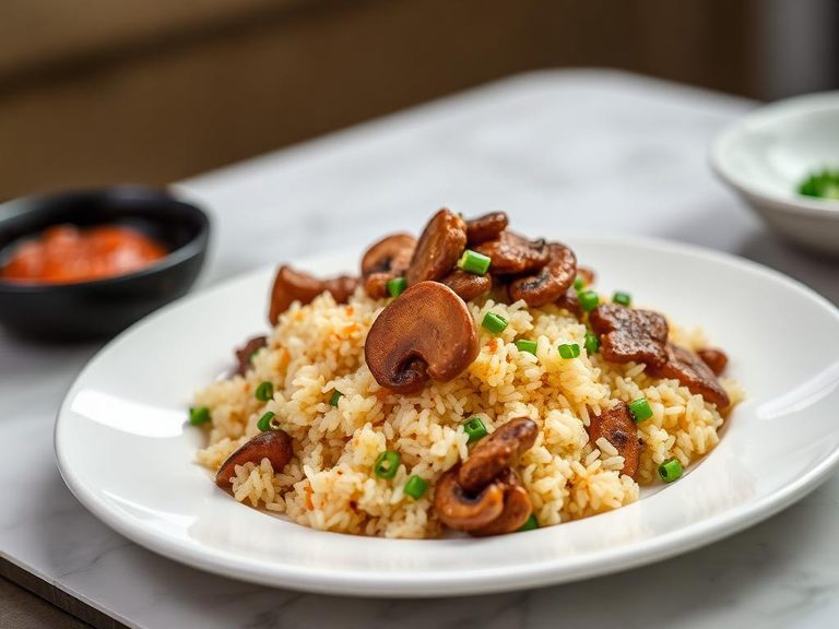 Mushroom Fried Rice