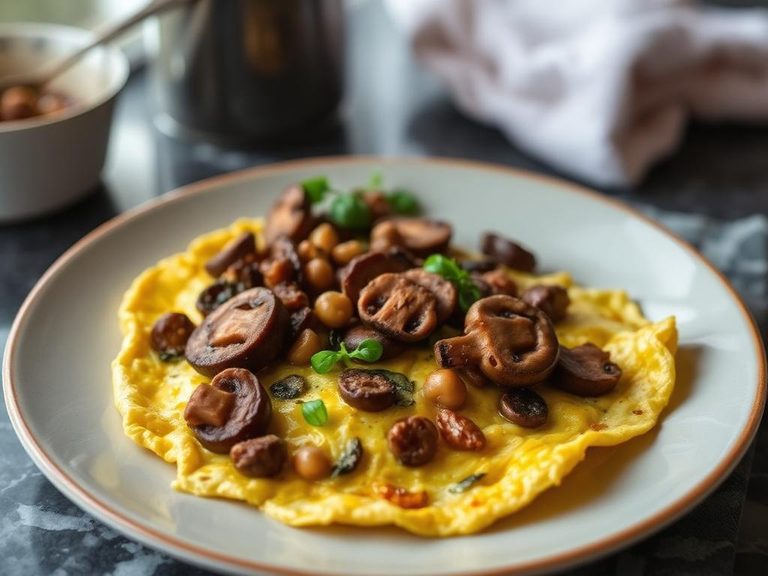 Mushroom Omelette or Scramble