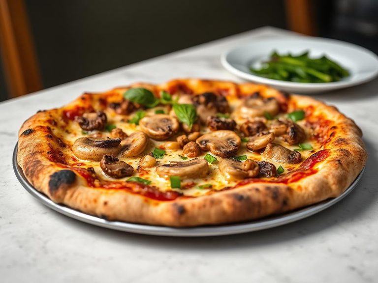 Mushroom Pizza