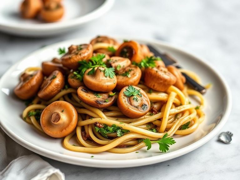 Mushrooms Florentine
