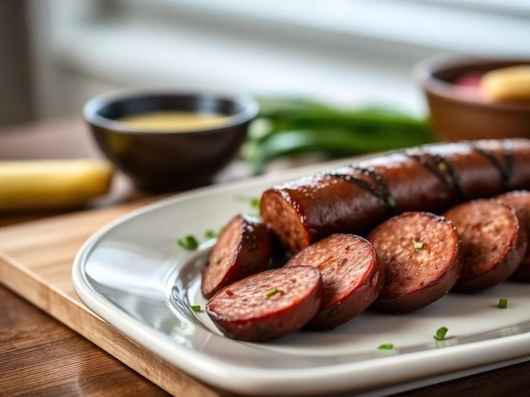 Muskrat Sausage (foraged game sausage)