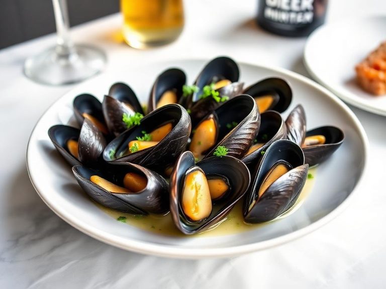 Mussels in White Beer