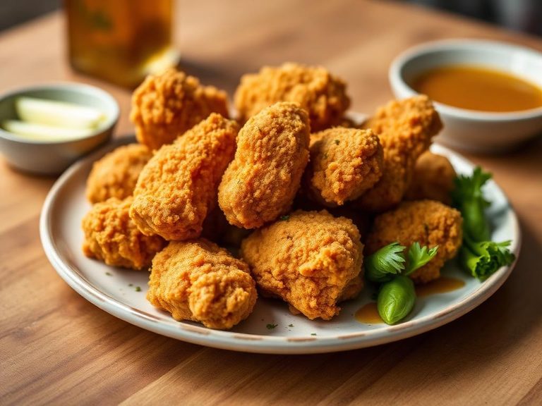 Mustard fried chicken