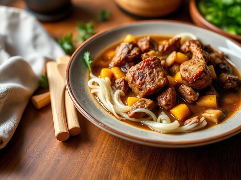 Mutton and Corn Stew