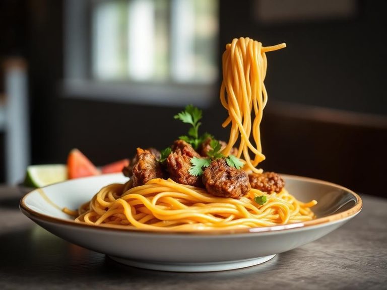 Mutton Curry Noodles