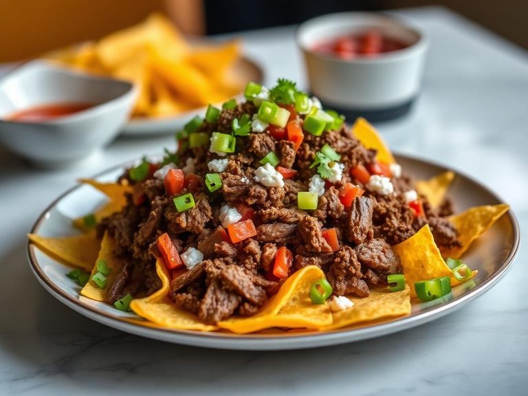 Nachos with Beef