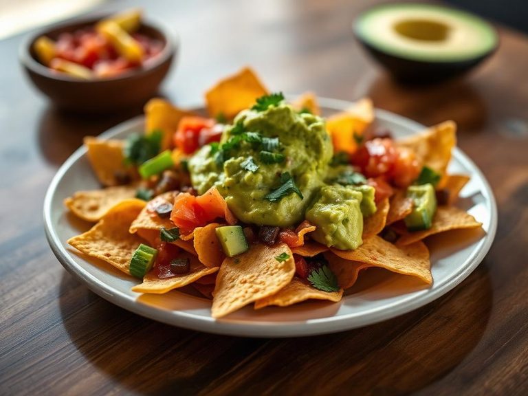 Nachos with Guacamole