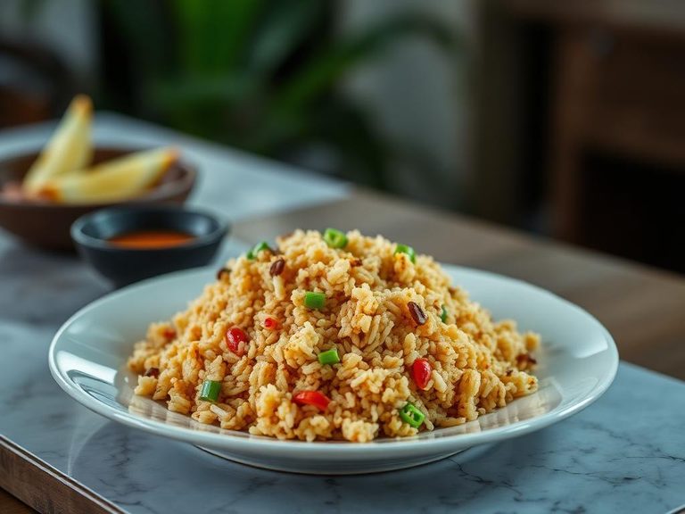 Nasi goreng (Indonesian fried rice)