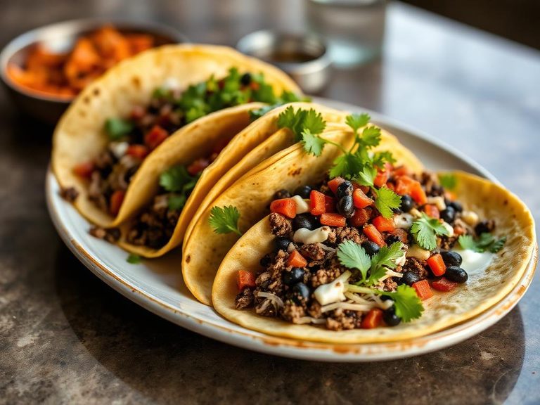 Navajo Blue Corn Tacos