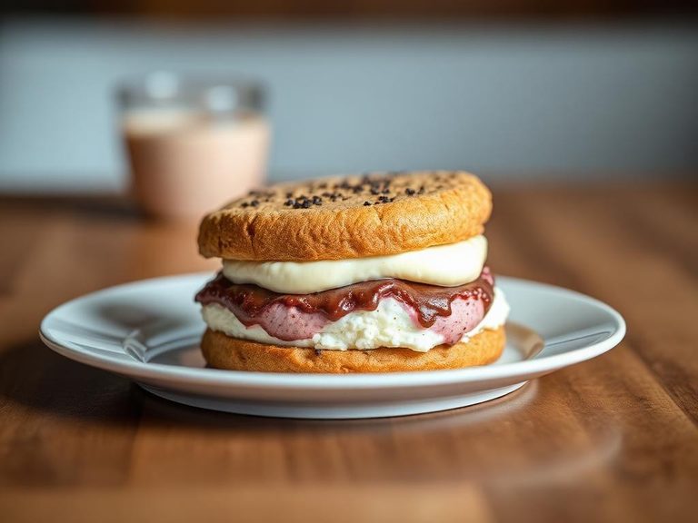 Neapolitan Ice Cream Sandwich