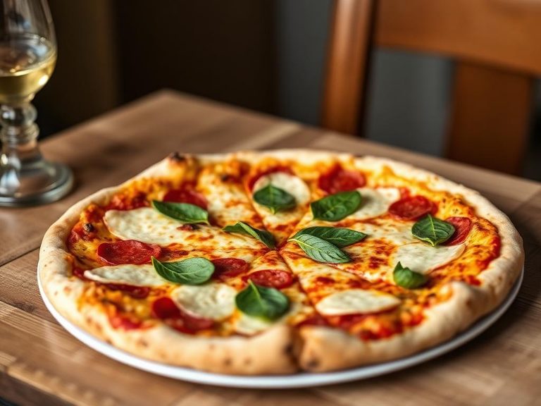Neapolitan pizza crust
