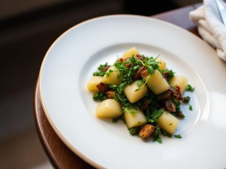Nettle and Potato Hash