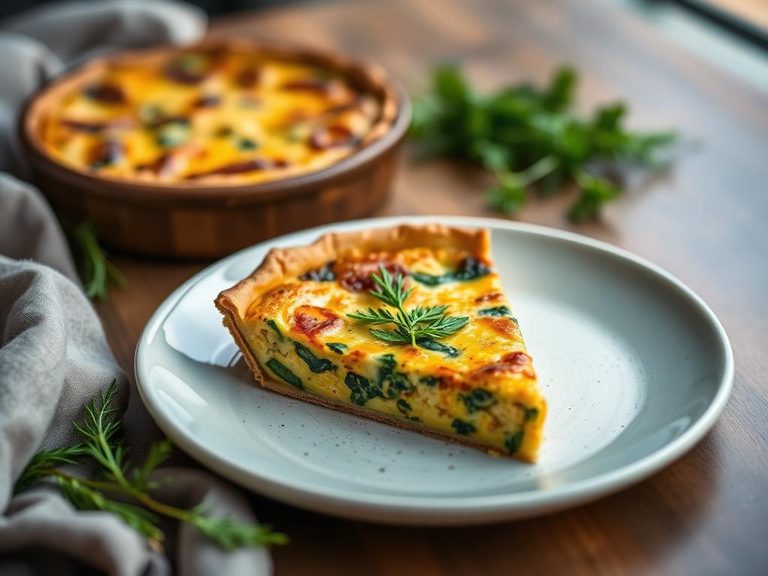 Nettle Frittata or Quiche