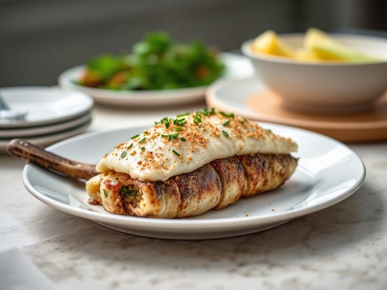 New England Baked Stuffed Flounder