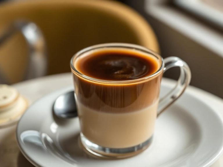 New Orleans-style coffee with milk