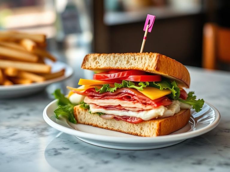 New York Deli Club Sandwich