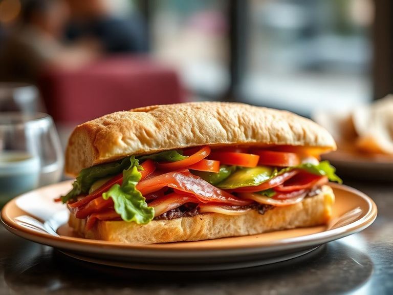 New York-style deli sandwich