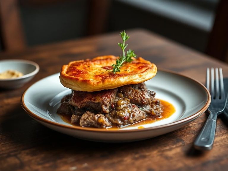New Zealand Lamb Shank Pie