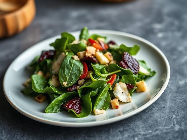 New Zealand Spinach Salad