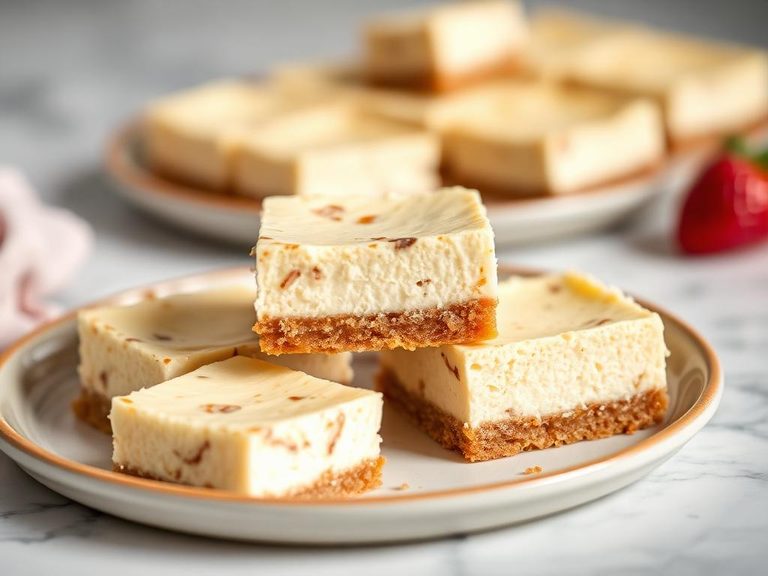 No-Bake Cheesecake Bars