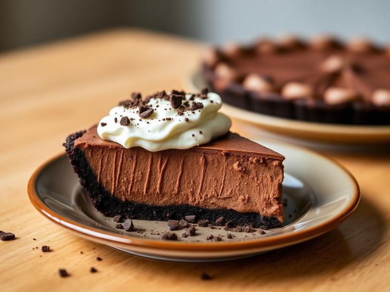 No-Bake Chocolate Cream Pie