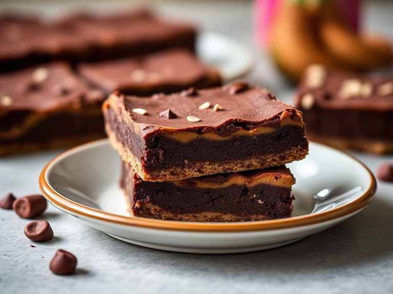No-Bake Chocolate Peanut Butter Bars