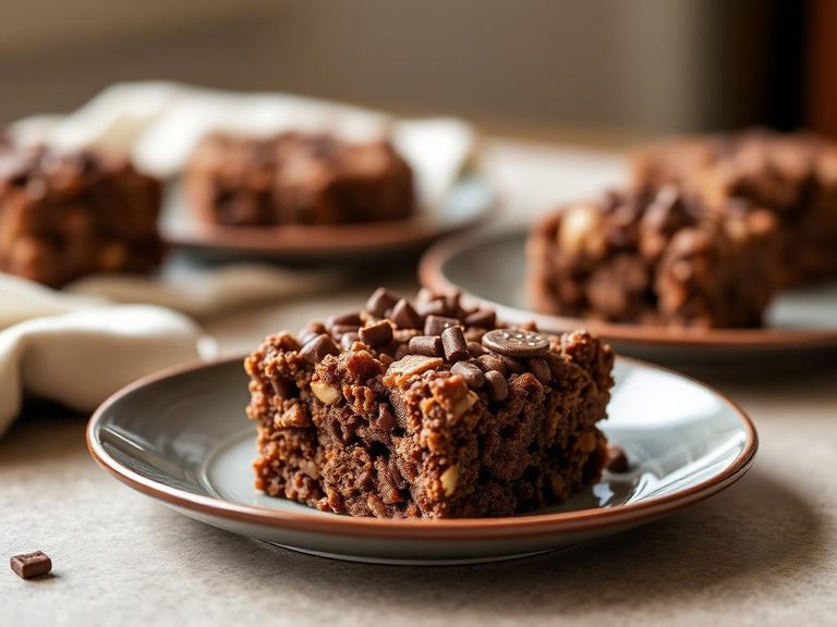 No-Bake Chocolate Rice Crispy Cakes