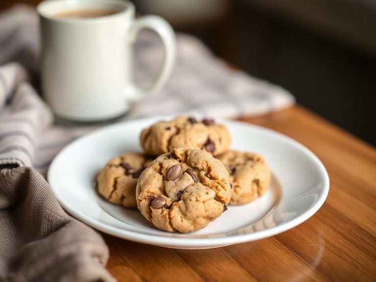 No-Bake Coffee Cookies