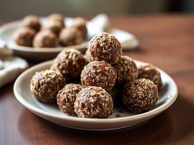 No-Bake Coffee Energy Bites