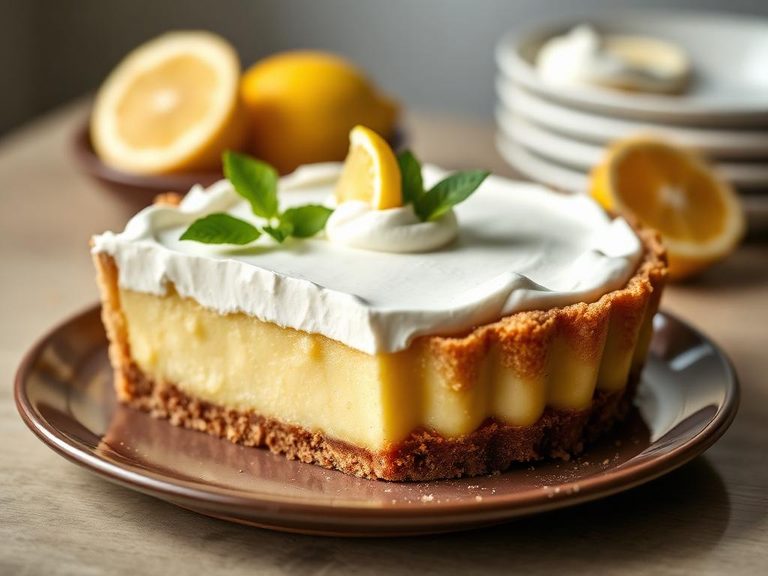 No-Bake Lemon Icebox Pie