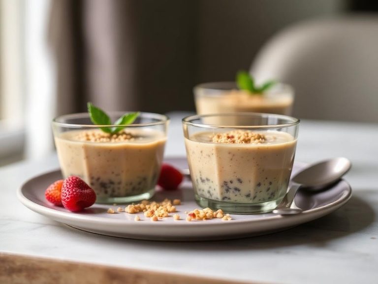 Nog-Infused Chia Pudding